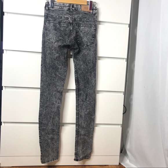 Acid Wash High Rise Jeans - Picture 2 of 2